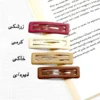 تصویر کوچک گیره مو تق تقی شمعی 7 سانتی