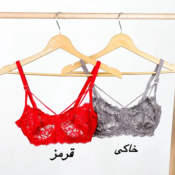 سوتین تمام دانتل سه بند 75/90