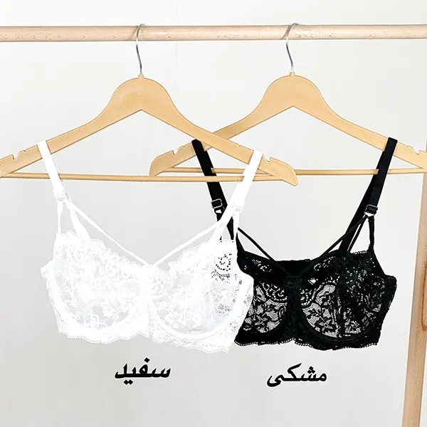 سوتین تمام دانتل سه بند 75/90