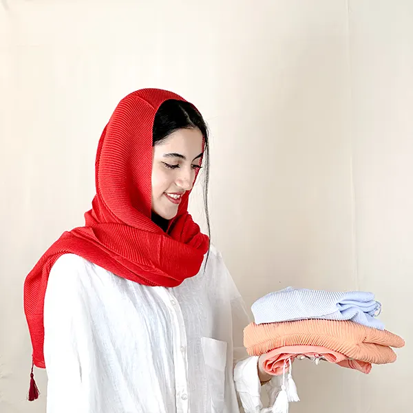 شال پلیسه سرپرنخ