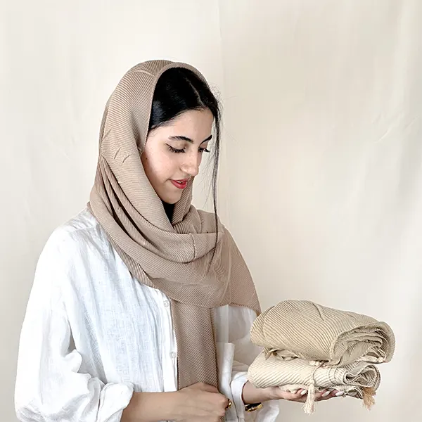 شال پلیسه سرپرنخ