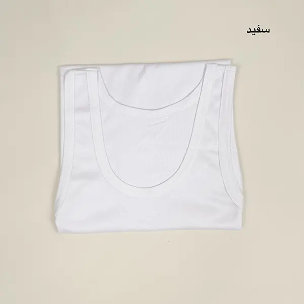 نیم آستین رنگی و سفید XL