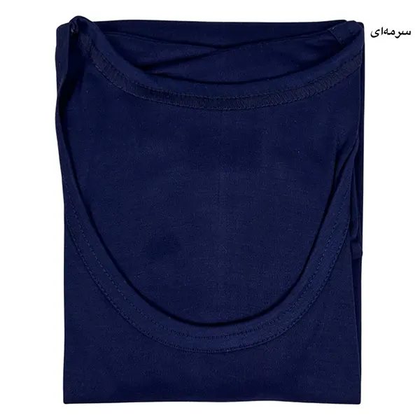 نیم آستین رنگی و سفید XL