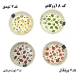 تصویر کوچک تابه مدل گرد میوه ای مایا