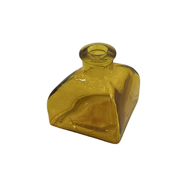 گلدان رنگی سه گوش متوسط
