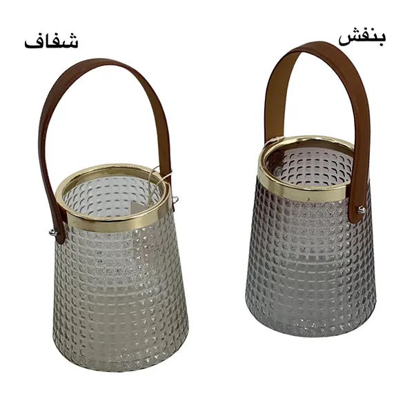 گلدان لبه طلایی هیرا