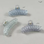 تصویر کوچک کلیپس مو شیشه ای اکلیلی
