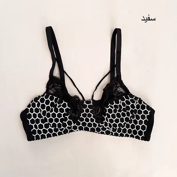 سوتین فنردار لانه زنبوری گلستان کد696
