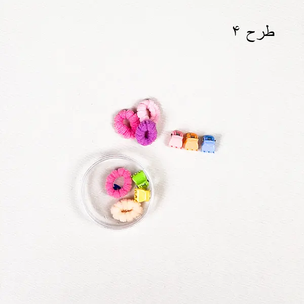 کش و کلیپس قوطی گرد