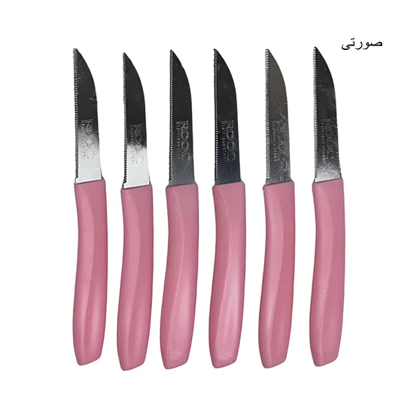 میوه خوری الگانت 6 عددی دنده ای