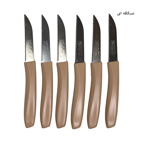 میوه خوری الگانت 6 عددی دنده ای