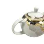 تصویر کوچک قوری  900 میلی لیتر طرح مردیت مشکی کد 382