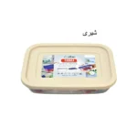 تصویر کوچک ظرف دربدار مستطیل 600 میلی لیتر باراکا زیبا سازان