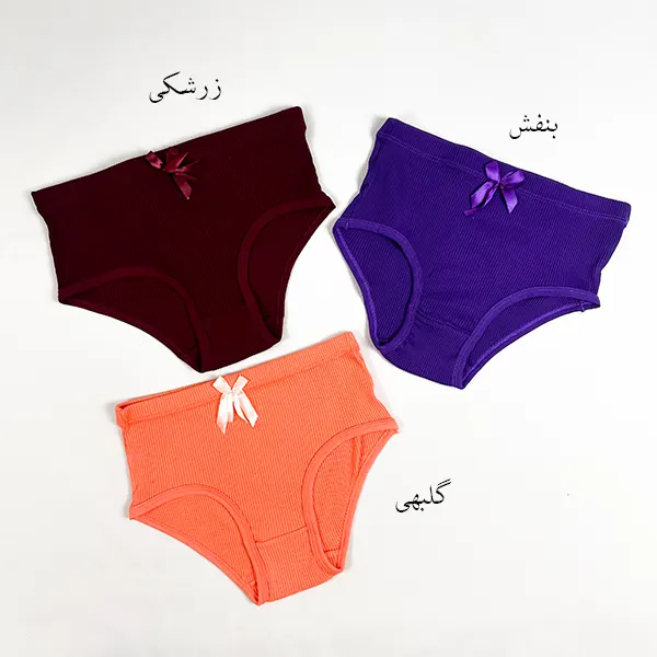 شورت کبریتی پاپیونی پنبه لاکرا لعیا