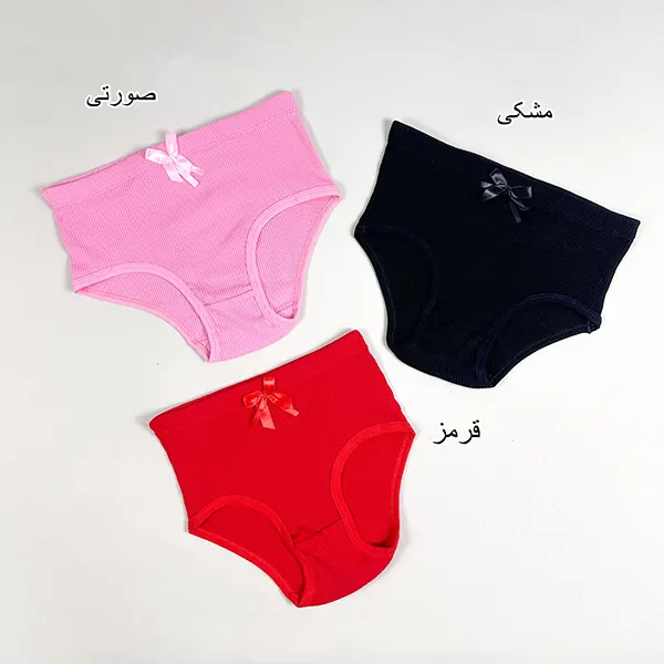 شورت کبریتی پاپیونی پنبه لاکرا لعیا