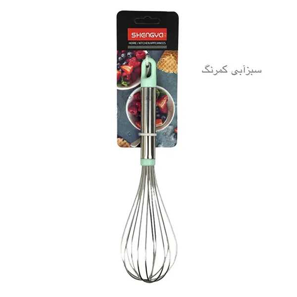 همزن دستی مدل بیضی استیل شنیا