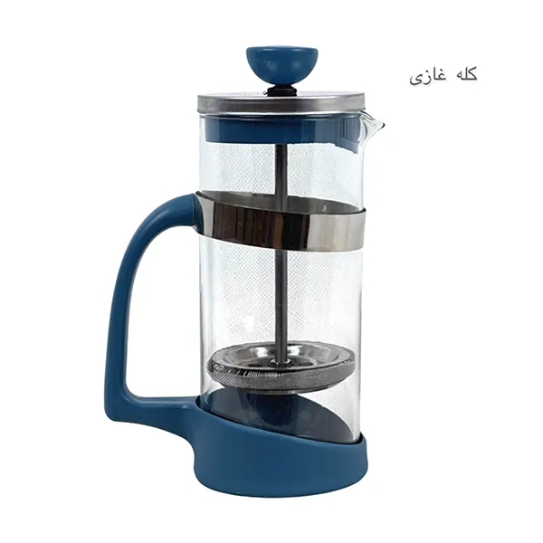 فرنچ پرس دسته رنگی اروپایی 350 میل ساده