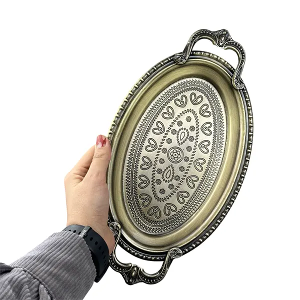 سینی سرو 2 نفره کوچک آنتیک