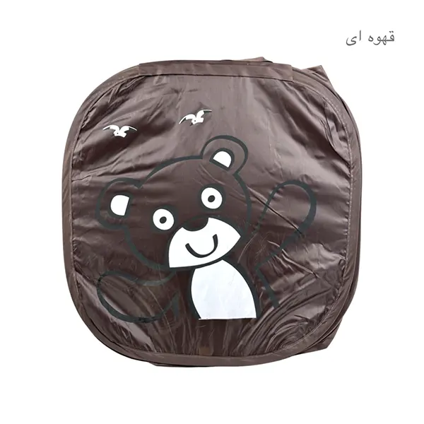 سبد نظم دهنده اسباب بازی طرح عروسکی مدل مربع