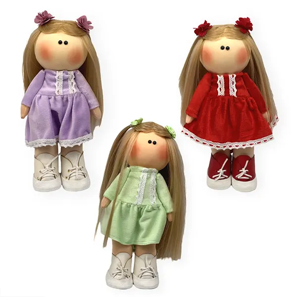 عروسک مو کامل نانو رنگی