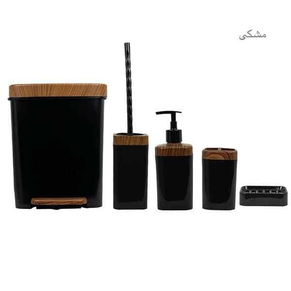 ست بهداشتی آرات طرح چوب رزمن