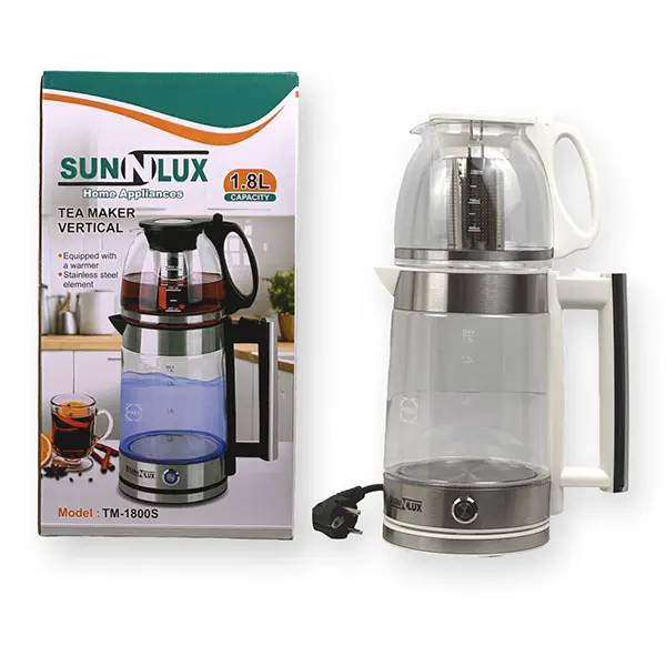 چای ساز روهمی قطع کن دار sun lux