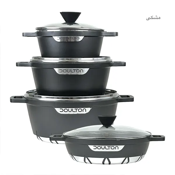 سرویس قابلمه چدن دالتون 8 پارچه