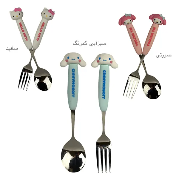 قاشق کودک کرومی