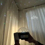 تصویر کوچک لامپ رقص نور مدل نیم کره سایز بزرگ