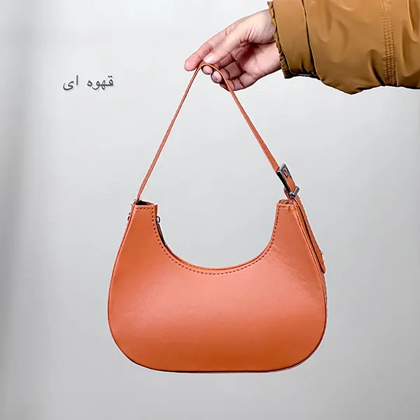 کیف قایقی ساده رنگی