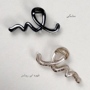 کلیپس کریستالی مارپیچی طرح 1