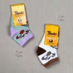 تصویر کوچک جوراب بچگانه سه سایز طرحدار مژده