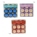 تصویر کوچک شمع وارمر سفالی 9 تایی