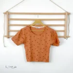تصویر کوچک کراپ یقه گرد طرح ZARA