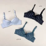 تصویر کوچک سوتین ابری گل ریز بالا تور کد 213