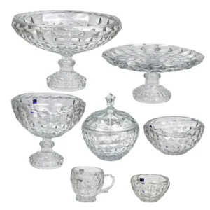 شیرینی خوری پایه دار اکوامارین 71700