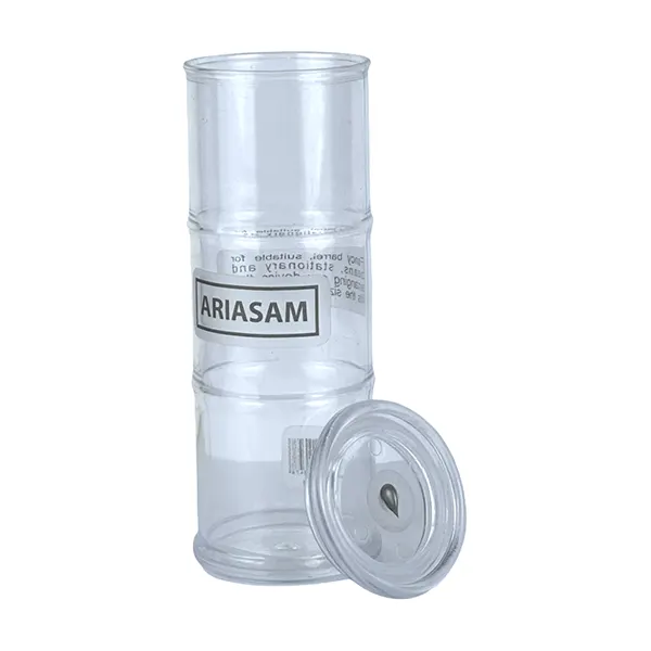 قوطي ادویه طرح بشکه 450cc آريسام مدل شفاف