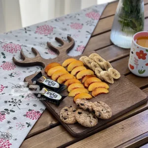 تخته سرو شاخ گوزن مربع 25 سانت