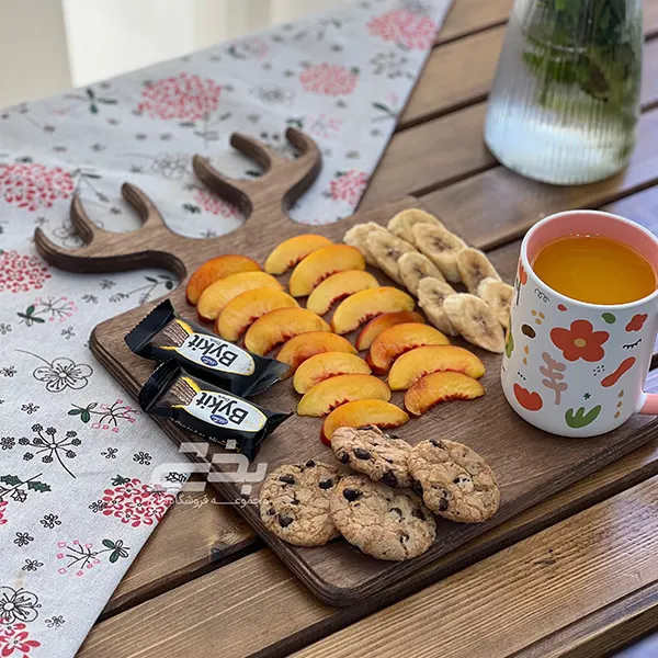 تخته سرو شاخ گوزن مربع 25 سانت