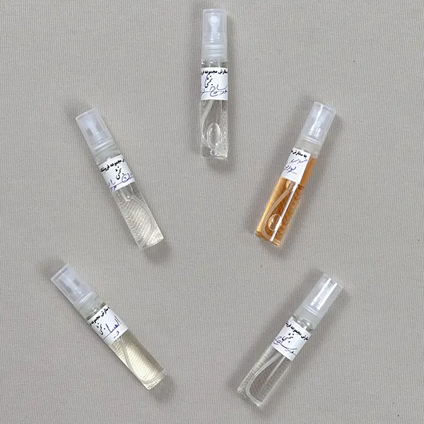 عطر 5میل اسپری دار شیشه ای