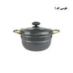 تصویر کوچک قابلمه دسته طلا نقره اوج سایز 20