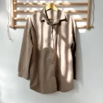 تصویر کوچک شومیز کتان رنگی