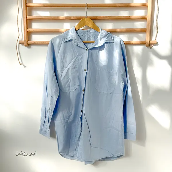 شومیز کتان رنگی