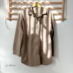 تصویر کوچک شومیز کتان رنگی