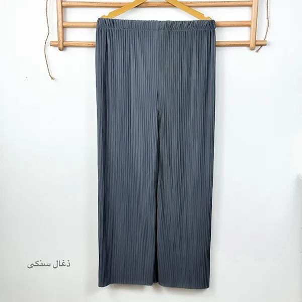 شلوار پلیسه ای رنگی