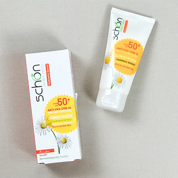 کرم محافظ افتاب SPF50 بی رنگ شون