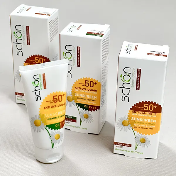 کرم محافظ آفتاب SPF50 پررنگ شون