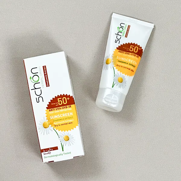 کرم محافظ آفتاب SPF50 پررنگ شون
