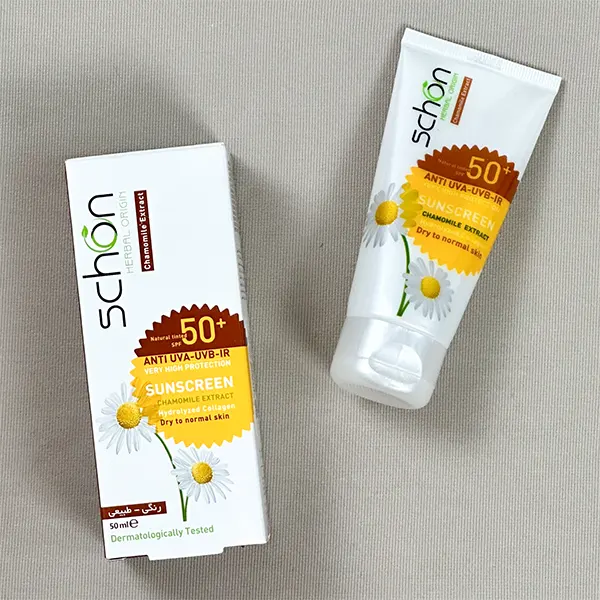 کرم محافظ آفتاب SPF50 کم رنگ شون