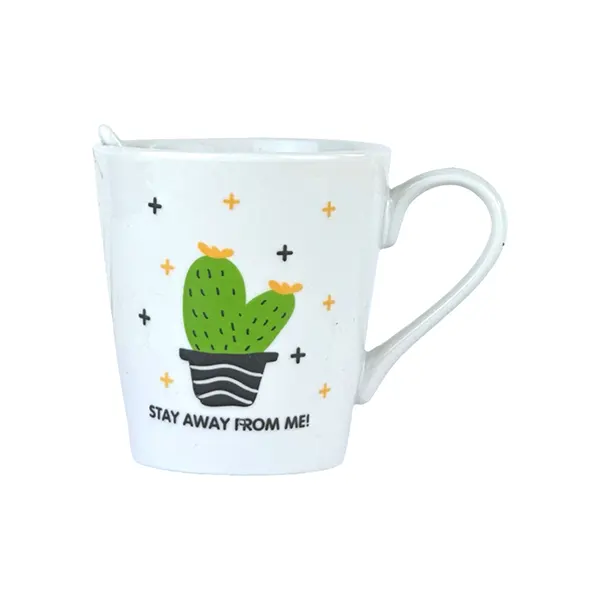 ماگ قاشق دار smile cup